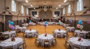 Gym Rented for Private Party